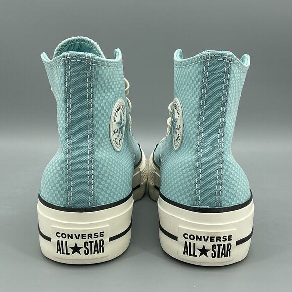 NEW Converse Women’s Chuck Taylor All Star High-top Sneakers Blue Size 6 - Picture 4 of 10